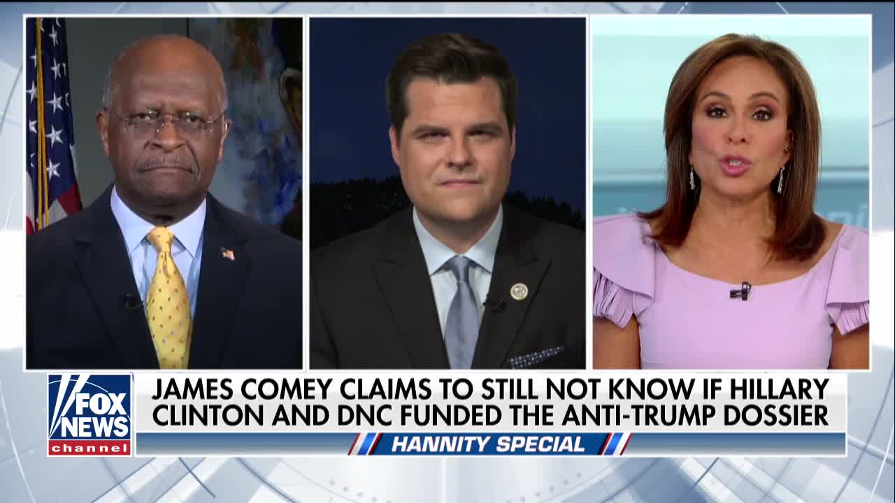 Matt Gaetz and Herman Cain blast Congress for 'micromanaging' and 'obstructing' Trump