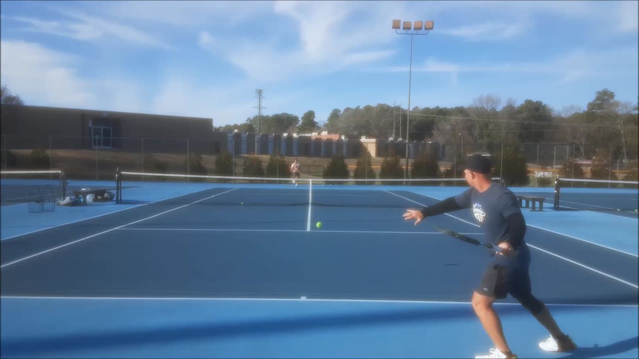 Tennis 4th Hit - Forehands & Backhands