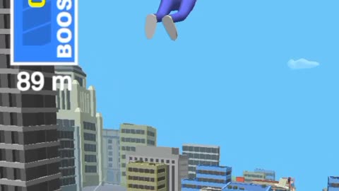 Landed on a pedestrian