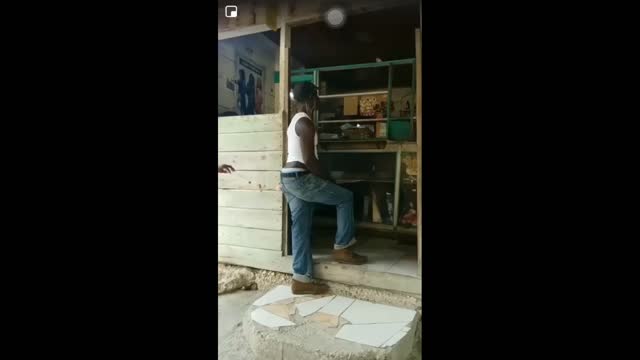 Funny video must watch man frighten him friend watch to see what happens