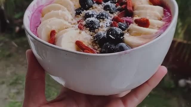 How to make smoothie bowl recipe🤤🥣