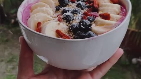 How to make smoothie bowl recipe🤤🥣