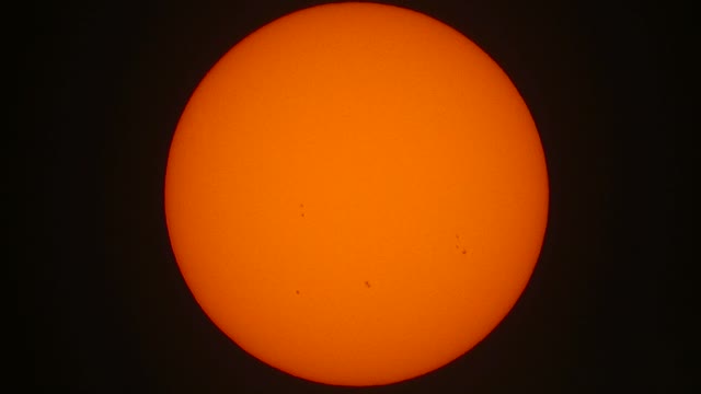 ISS transits the sun 6/1/2022