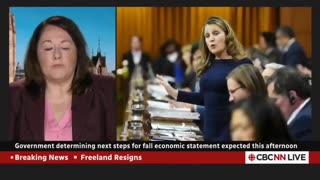 Chrystia Freeland resigns as the Wicked Witch of the North...🥳