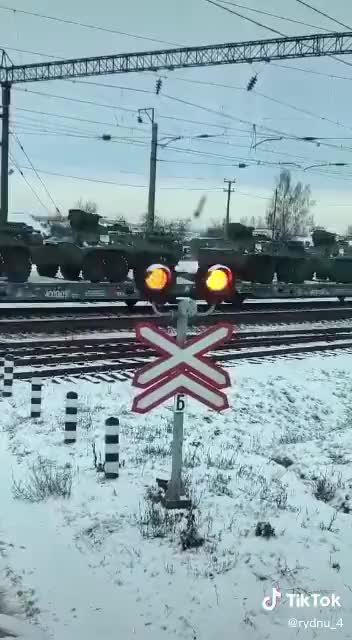 Delivery of Russian BTRs to Belarus 6th Mech Bde