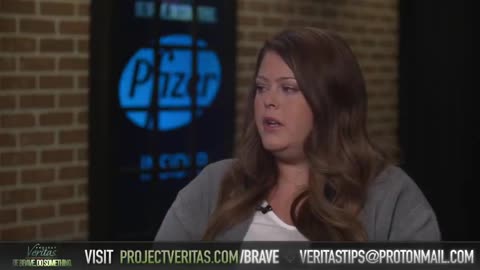 ( -0219 ) New Brave Project Veritas Pfizer Whistleblower Compelled to Leak Company Exec Emails - Why Would She Risk That?