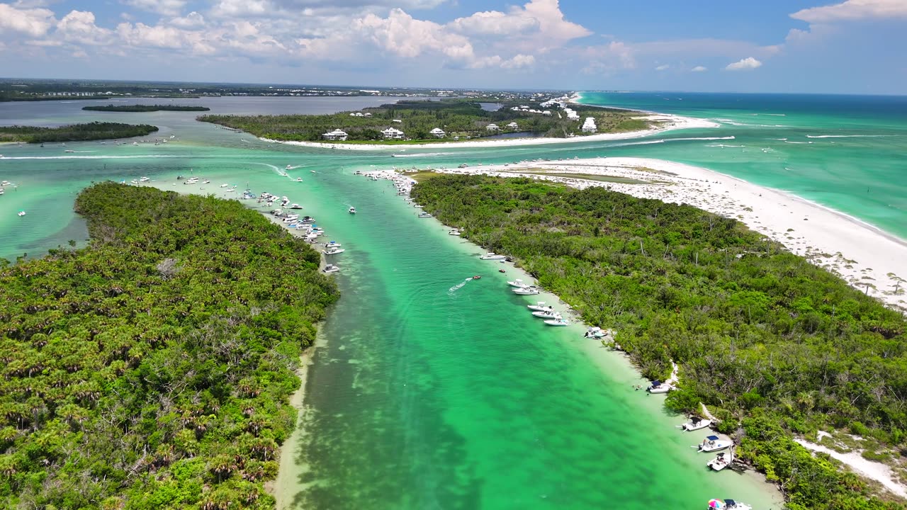 STUMP PASS & MANASOTA KEY FLYOVER - ENGLEWOOD, FL @DJI #mavic #air3