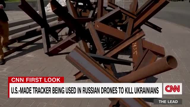CNN gets first look at a captured Russian drone. See what was found inside