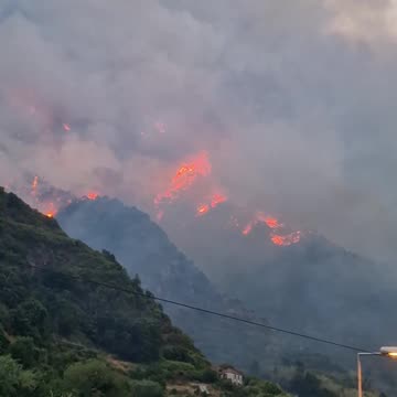 Madera #traveltok #madeira #fire #spain