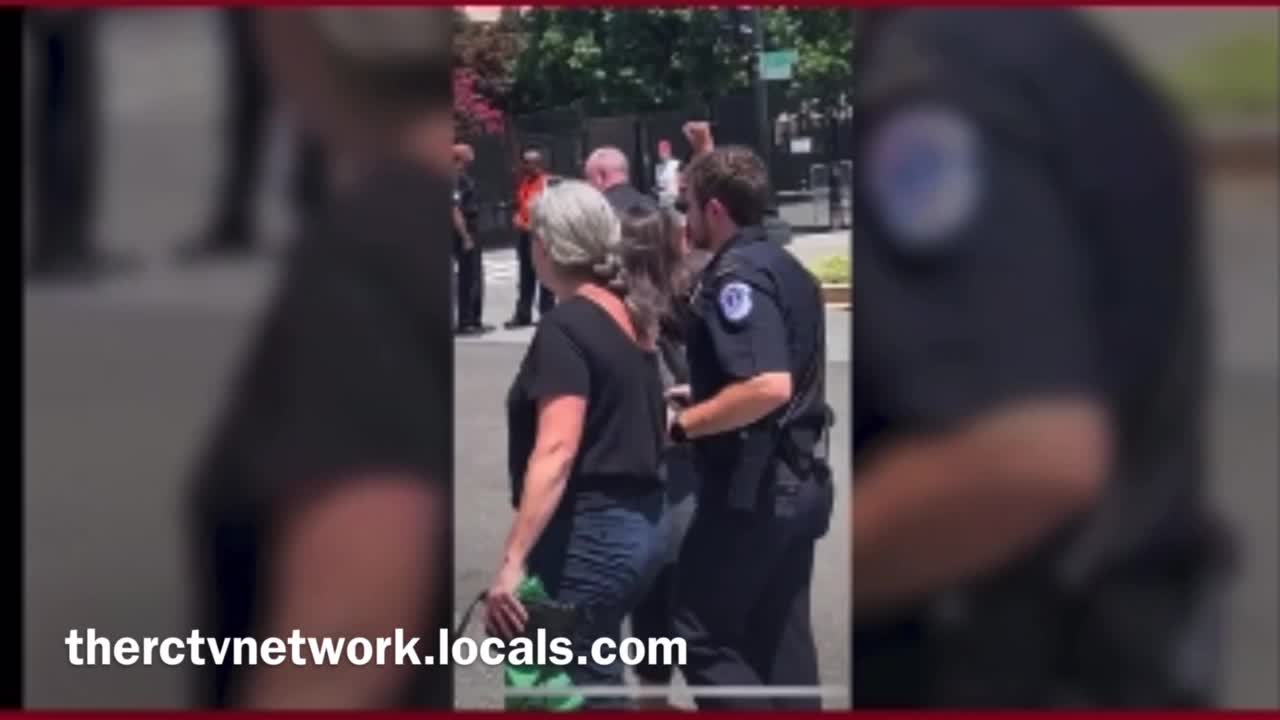 AOC fakes being arrested at U.S. Capitol during abortion protests