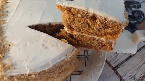 Incredibly Moist and Easy Carrot Cake