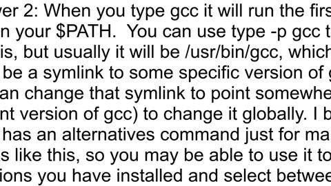 Replace gcc 13 with selfcompiled gcc 122 in Fedora 38