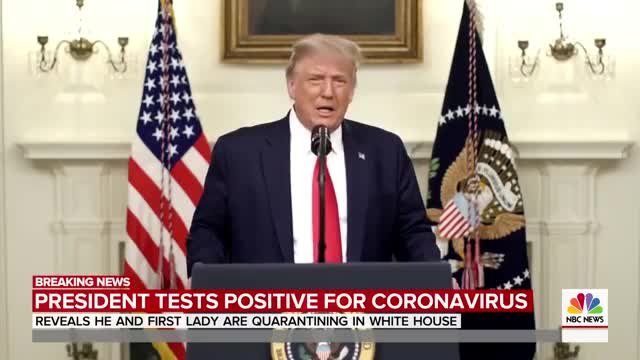 President Trump's and first Lady Test positive ftom covid 19