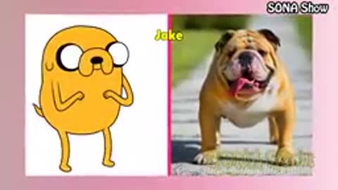 Dogs Cartoon IN REAL LIFE 💥 All Characters