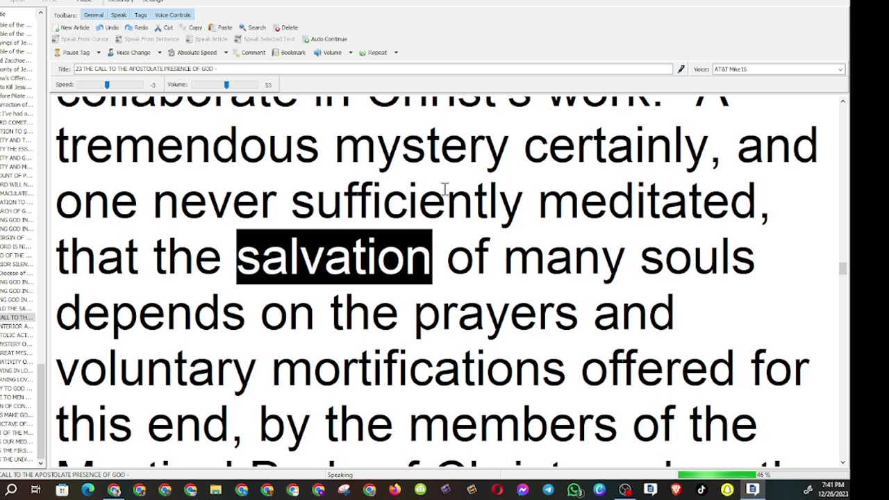 23 THE CALL TO THE APOSTOLATE