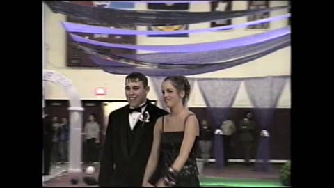 2000-01 WPHS Vids 110 Prom 076 Grand March Couple 49 by Glenn Strader