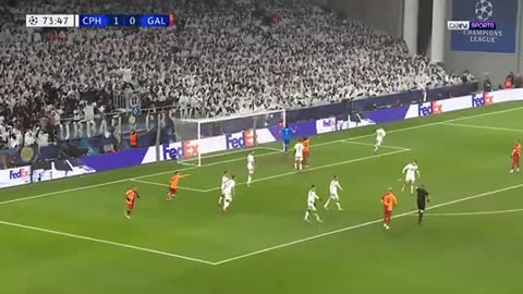 ملخص مباراة كوبنهاغن وغلطة سراي (1-0) دوري أبطال أوروبا