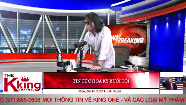 TIN TỨC HOA KỲ BUỔI TỐI - 10/24/2022 - The KING Channel