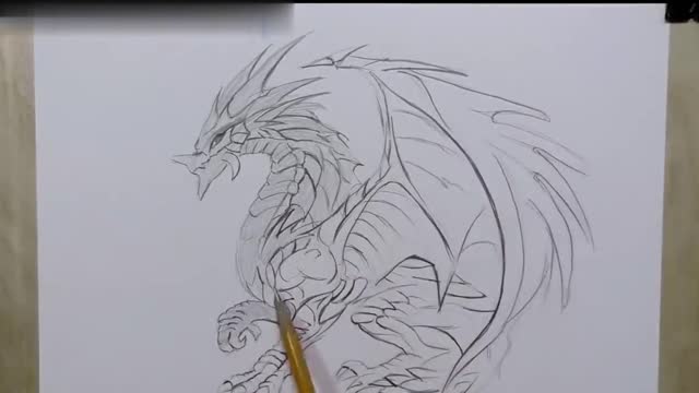 Sketch dragon