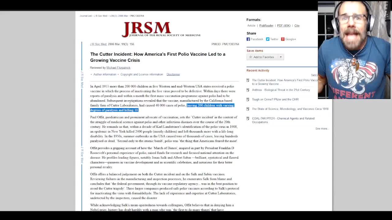 Proof Straight From the NIH that _Safe & Effective_ Vaccines Will KILL YOU!
