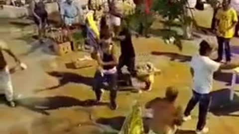 Pelea en festividades de la Virgen del Carmen en Blas de Lezo, Cartagena