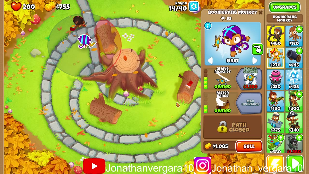 bloons tower defense gameplay