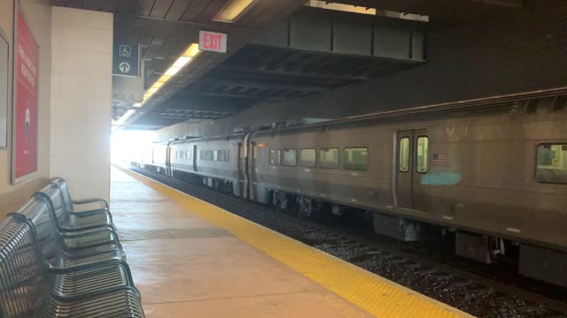 Metro North diesel on NJ Transit line