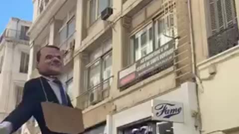 Macron tyrannical hangman