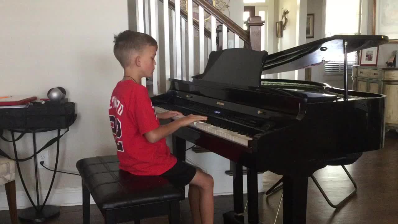 Ryan Mittiga 10 years old plays Russ - E. By Sheet Music Boss