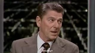 Ronald Reagan Speaks about Permanent Bureaucracy & Government Waste