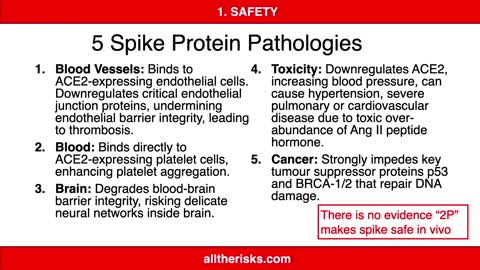 Spike Protein Pathologies #AllTheRisks