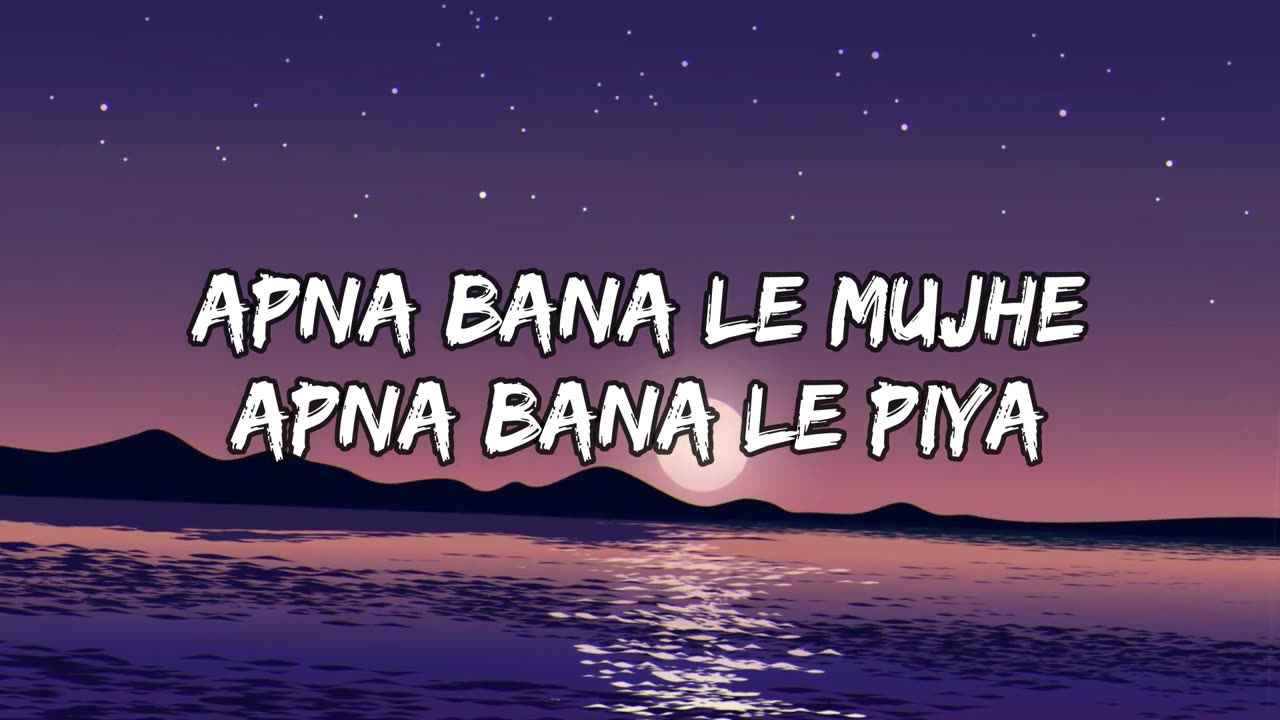 Apna Bana Le [LYRICS]| Bhediya | Varun D, Kriti S❘ Sachin, Arijit S, Amitabh B | social sprinklers