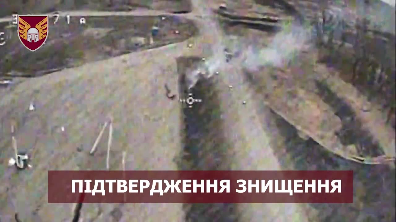 Russian Cargo Truck Runs from Ukrainian Drones After Russian MRLS is Destroyed