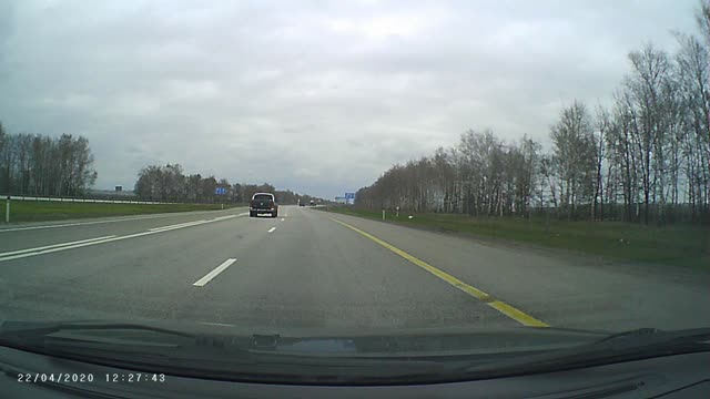 Motorcyclists Swipes a Toll