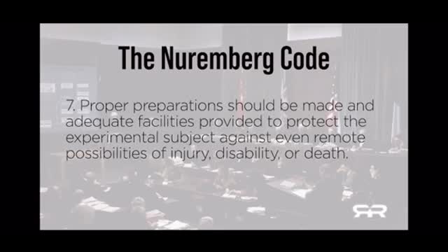 Violation Of Nuremberg Code - Part 2