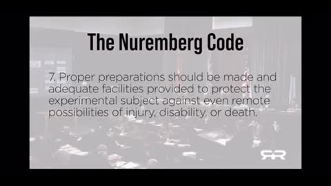 Violation Of Nuremberg Code - Part 2