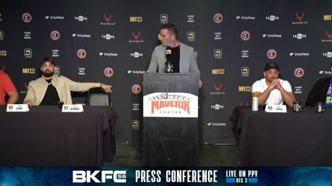 BKFC 56 UTAH PERRY vs ALVAREZ Press Confer