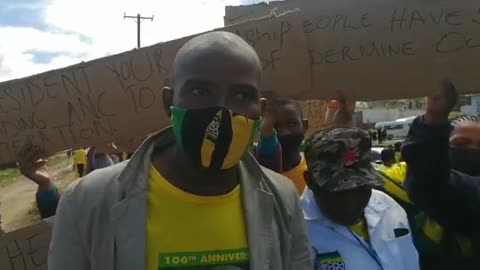 Ramaphosa and ANC in Mdantsane