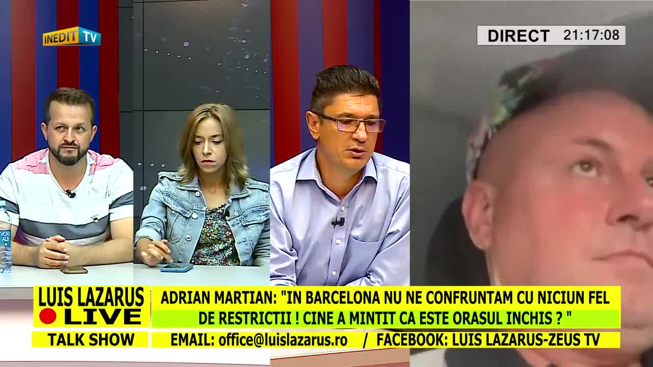 Luis Lazarus - Zeus TV; 27.08.2020
