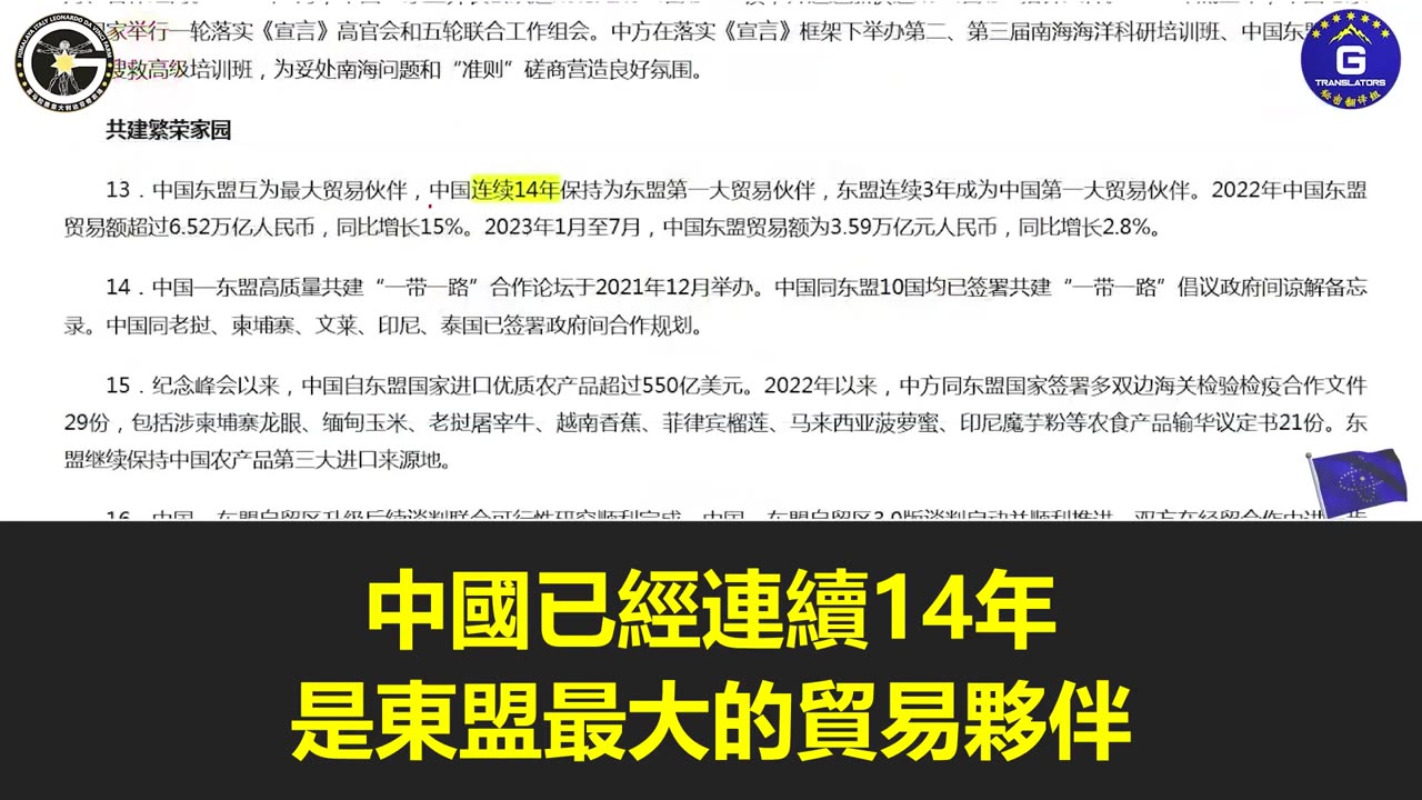 【粵語配音】郭文貴先生揭露中共在東盟國家擴大影響力的終極目的是乾掉美元,毀掉美國