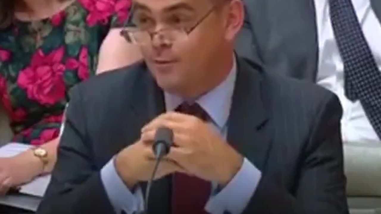 Senator Talking About Bee Semen