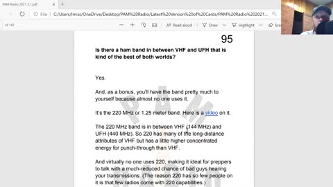 PAM Radio - Video 5 (of 7) - Power, Antennas, and More on Ham Band Radios