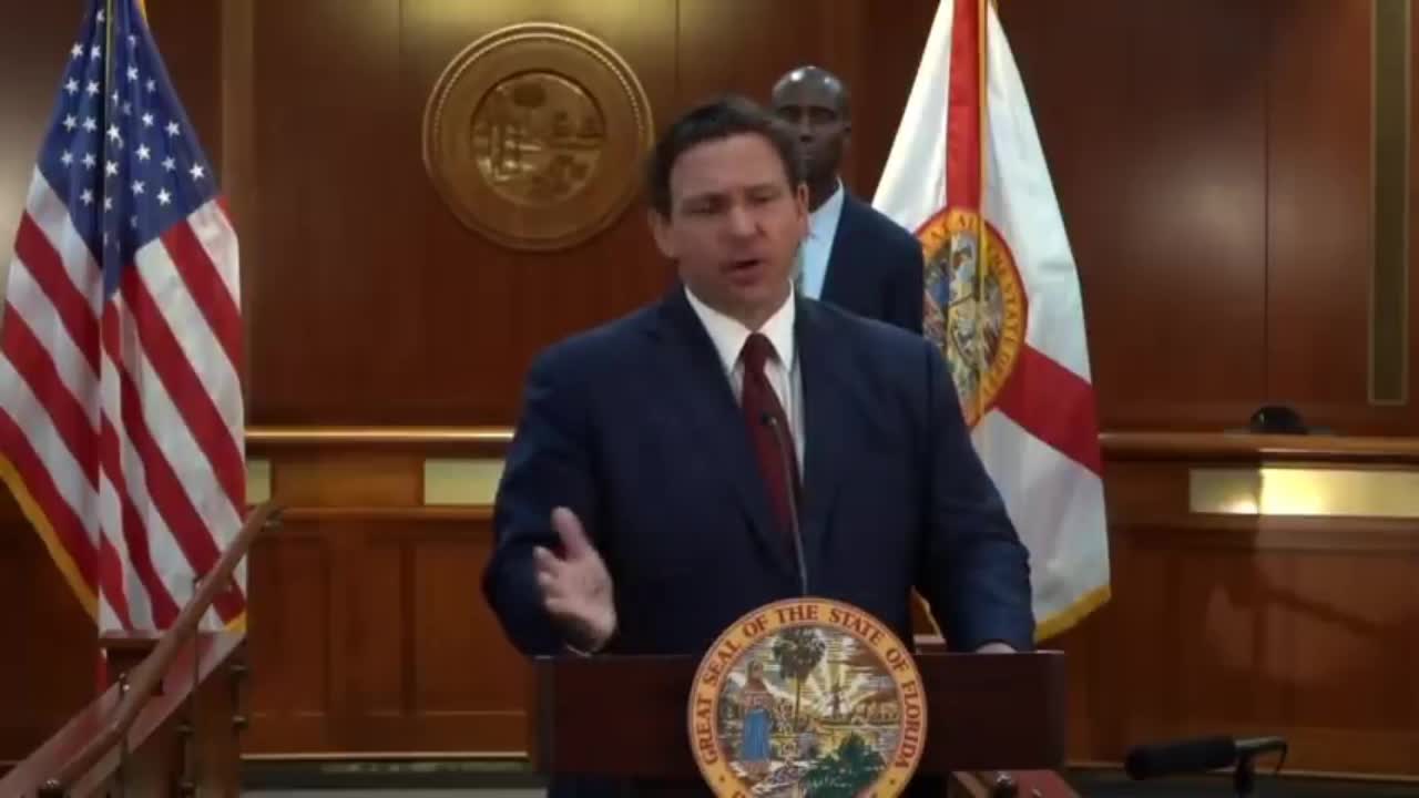 Ron DeSantis Says Biden "Hates Florida More Than Anything"