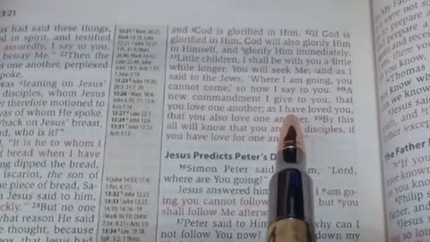 John 13:36-38 NKJV - Jesus predicts Peter's denial