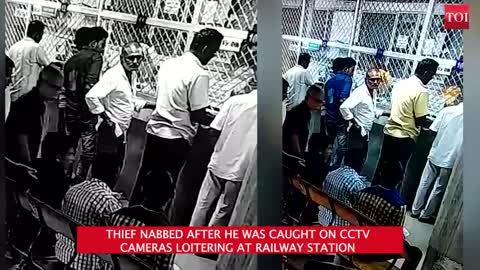 CCTV footage helps nab thief who robbed train passengers after drugging them