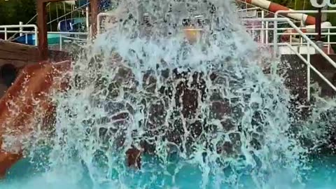 Wait for the splash | Waterpark Fun | Koh Chang | Thailand