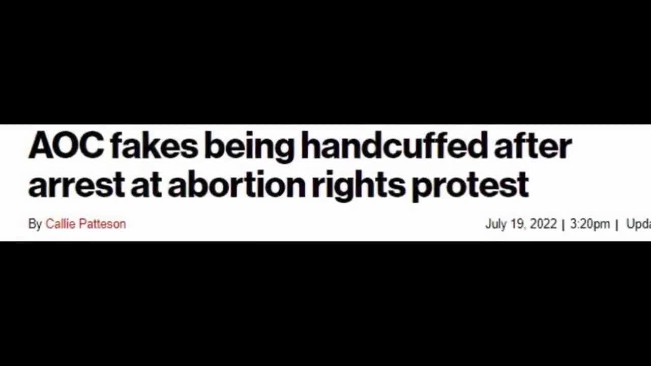 Alexandria Ocasio-Cortez fake arrest