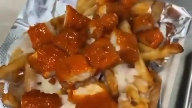 Chicken and Fries salad