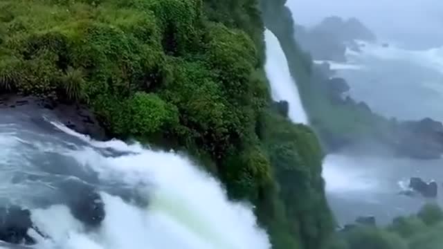 Natural Beauty of waterfall