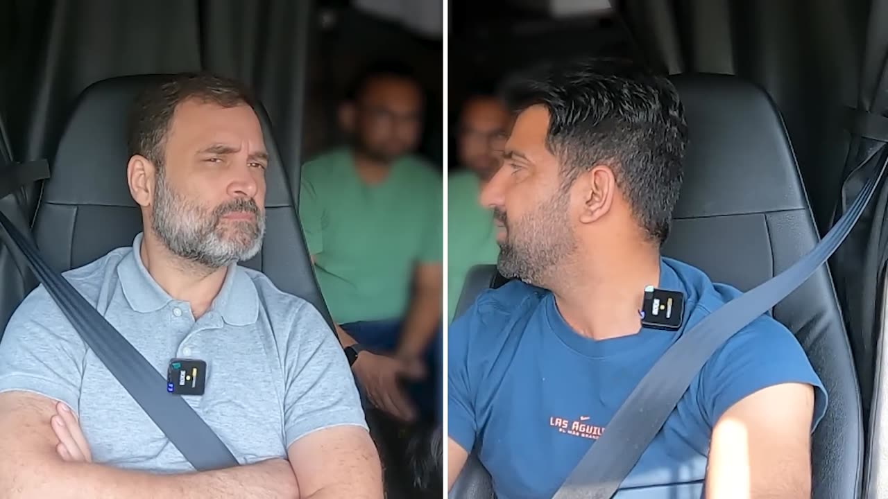 Washington DC to New York City On Truck with Rahul Gandhi